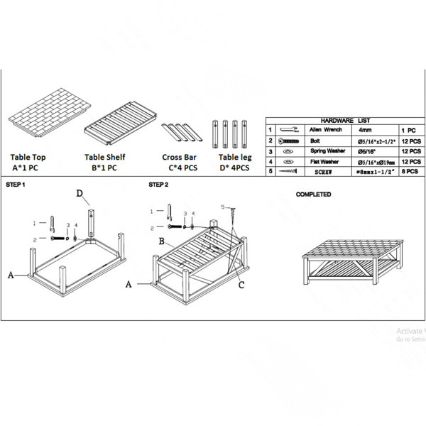 Dimensions du produit