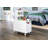 KidSpace White Toy Chest with Wheels