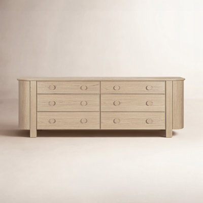 88" Oak Dresser