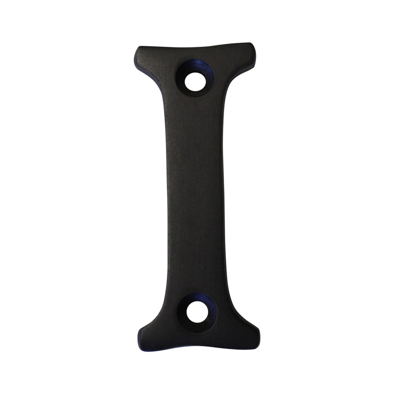 2'' H Brass House Letter, I, Oil Bronzed Black