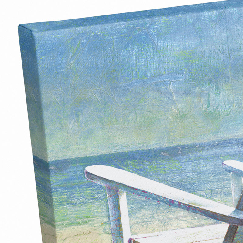 «Gone to the Beach», impression sur toile tendue