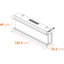 Recessed Wall Mounted Electric Fire-66167637