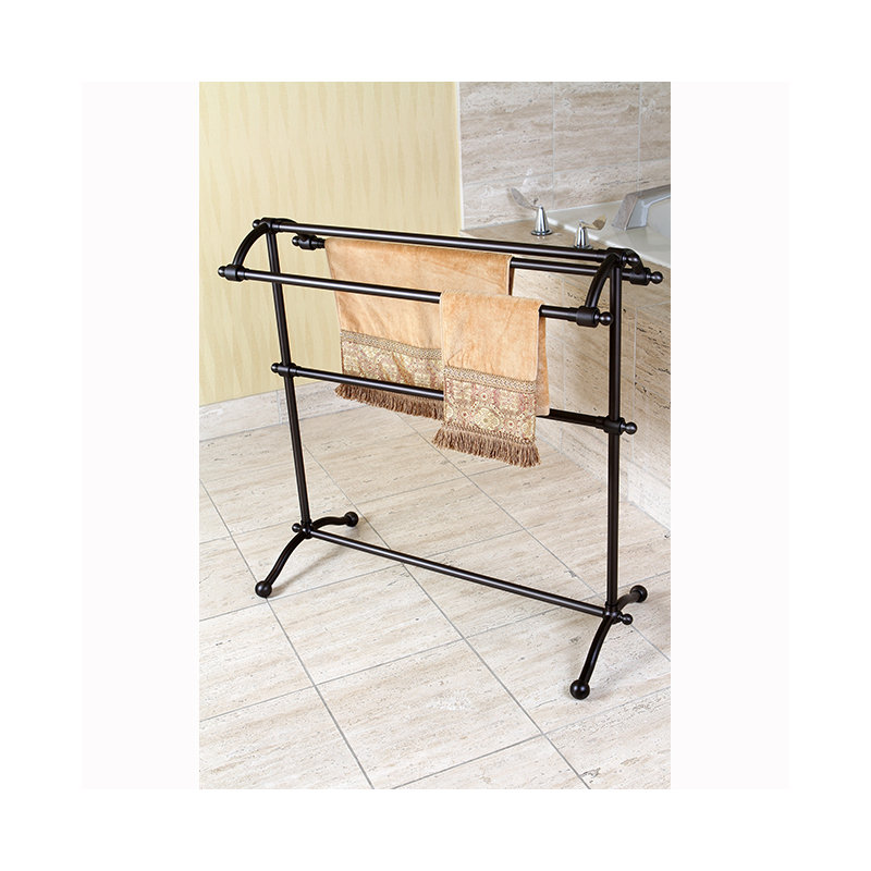 Kingston Brass Edenscape Freestanding Towel Rack, Oil Rubbed Bronze
