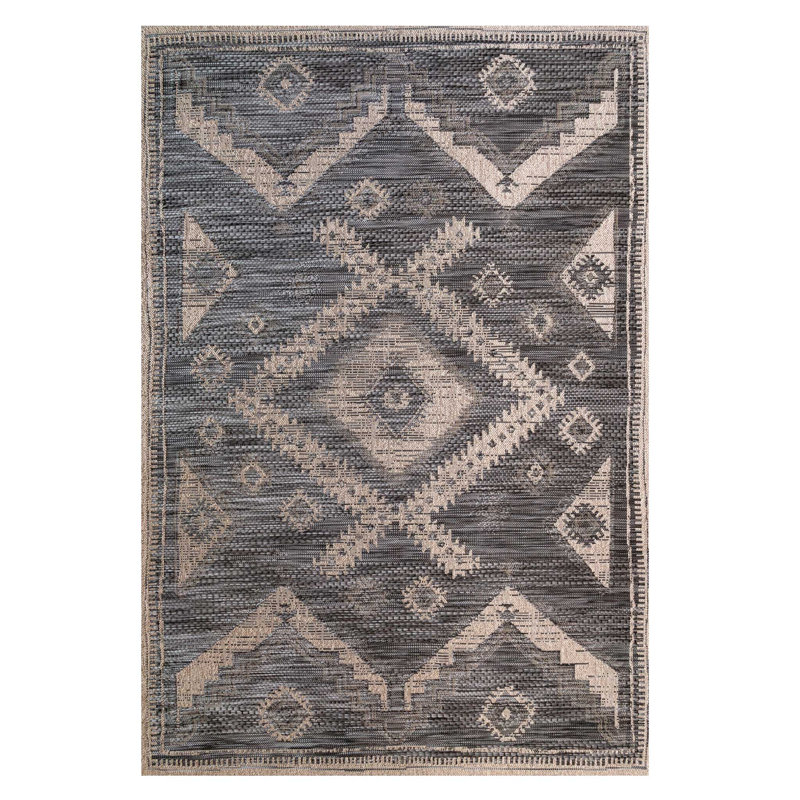 Remmington Geometric Indoor / Outdoor Area Rug, Rectangle 160 x 230cm