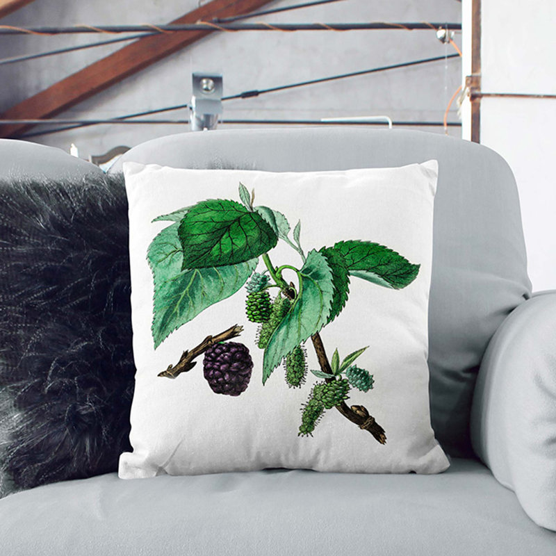 Square Throw Cushion, 55cm H x 55cm W x 20cm D