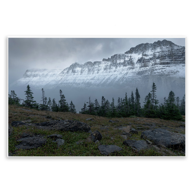 «First Snow Mountains», art mural par Hunter Page, H 10 po x l 15 po