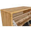 18 Pair Solid Wood Shoe Storage Cabinet-70094813
