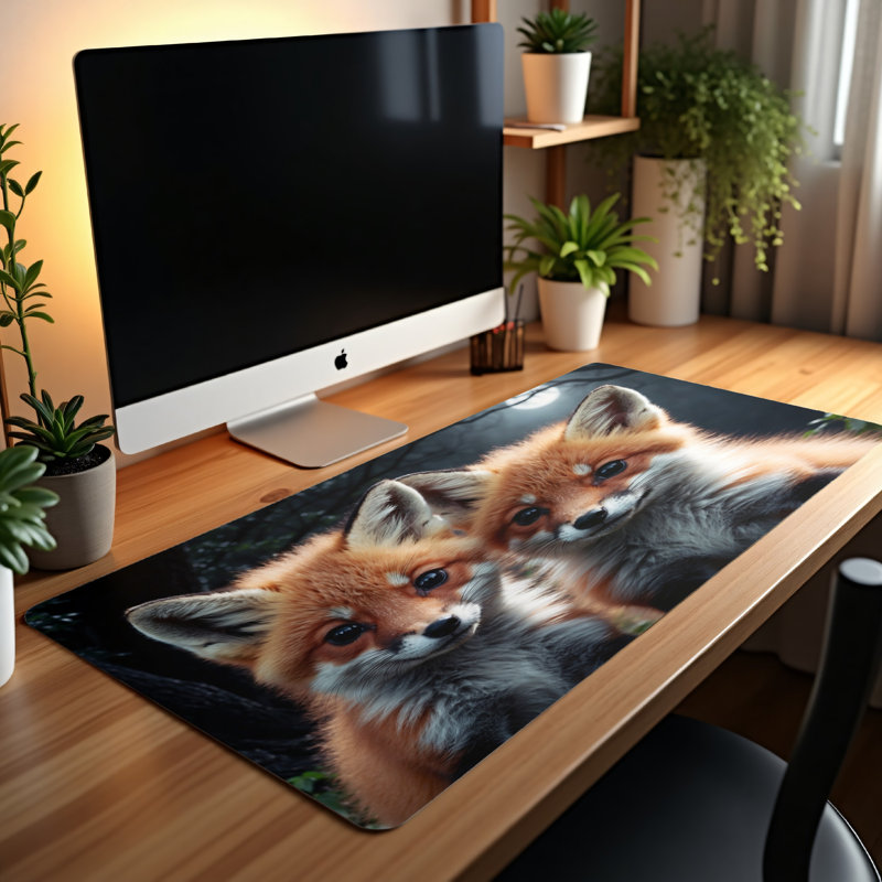 Polyester Desk Pad, 31.5x15.5