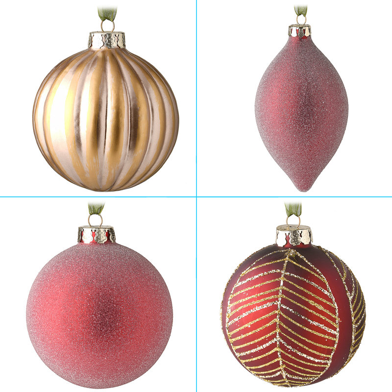 20-Piece Christmas Tree Ornament Set, Vienna Waltz Collection