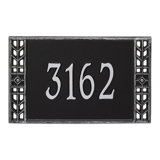 Boston Personalized Standard 1-Line Wall Address Plaque