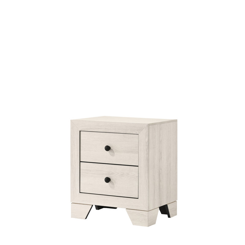 Table de chevet 2 tiroirs Contemporary