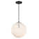 Jadynce 1 - Light Matte Black Sphere Pendant