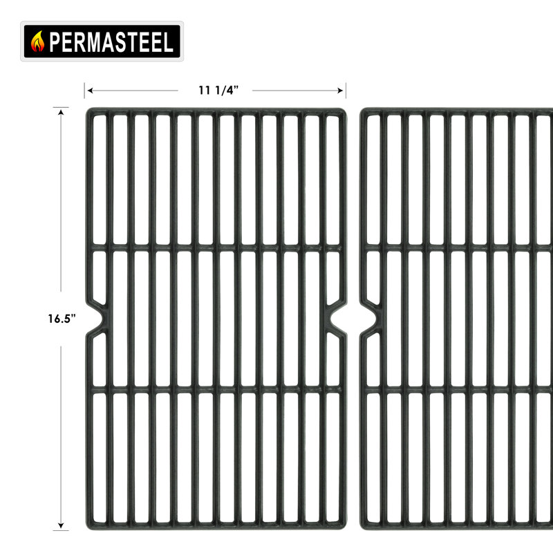 Permasteel 16.5'' W x 11.25'' D Steel Grill Grate