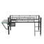 Lit mezzanine avec bureau Gaming, DEL