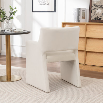 Chaise de salle à manger rembourrée Noah