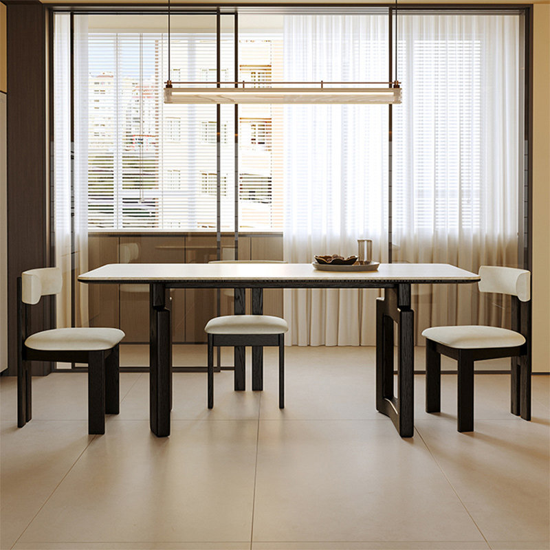 Table de salle à manger Columbia, H 29,53 po x L 70,87 po x l 31,5 po