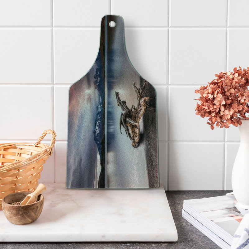 Planche à découper en verre trempé Ambesonne