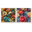 Matthias - Ensemble de 2 collages floraux carrés-101845370-101845374