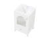 Meuble-lavabo de 20 po avec lavabo, armoire de salle de bain avec porte en verre à fermeture douce, tiroir-107087850
