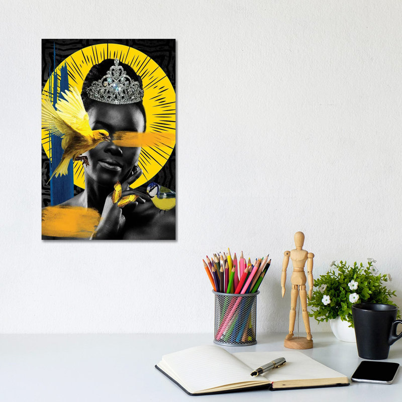 Under My Command by Yvonne Coleman Burney - Wrapped Canvas Print, 30.48cm H x 20.32cm W x 1.905cm D