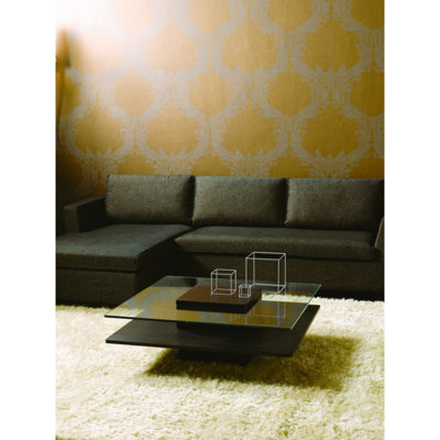 Jeffersonville Glass Top Coffee Table