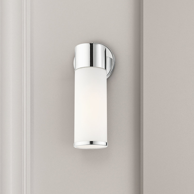 Coleridge Dimmable Bath Sconce, Polished Chrome