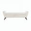 Banc de rangement moderne de 60 po avec pieds en bois Mid-Centruy-129521436-129521435