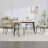 Dining Chairs, Round Upholstered Dining Chairs With Black Metal Legs, Modern Dining Room Chairs For Dining Room-483034071