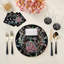 Serviettes de table en satin de coton Ouroboros-124988510