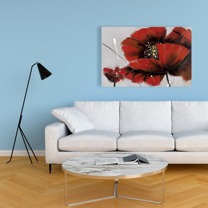 Fleurs de coquelicots rouges | Décoration vibrante