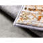 Tapis gris rouille lavable à la machine à motif abstrait Abstract-245722096