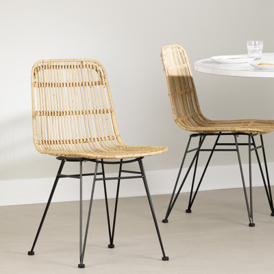 Chaise d'appoint en tissu d'ameublement balkanique jaune