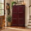 Armoire de rangement en placage de bois massif de 60 po avec quatre tablettes Fellers-16395297