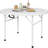 122 cm Round Folding Garden Table with Carry Handle,Portable Camping Table with Metal Frame-1994777022