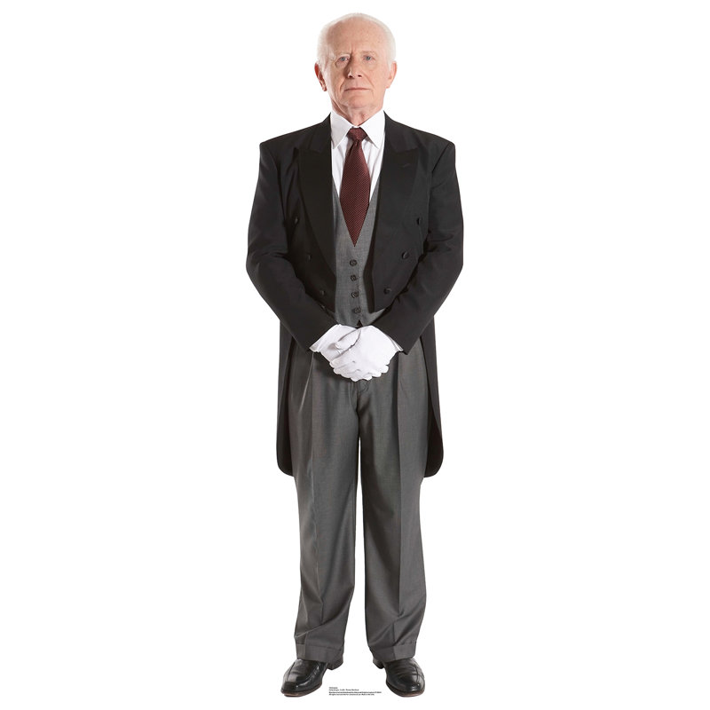 Accroche découpée en carton butler life taille