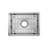 20'' L Undermount Single Bowl Stainless Steel Kitchen Sink