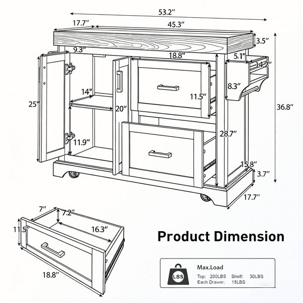 Dimensions du produit