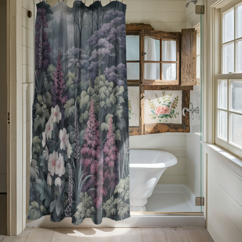 Rideau de douche Spurrier, H 74 po x l 71 po