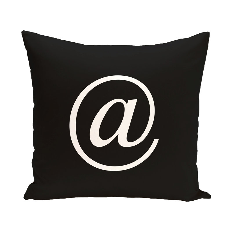 Coussin At the World Go Round, H 26 po x l 26 po x P 2 po