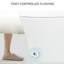 Toilette intelligente allongée 1 / 1,28 GPF avec siège chauffant intégré