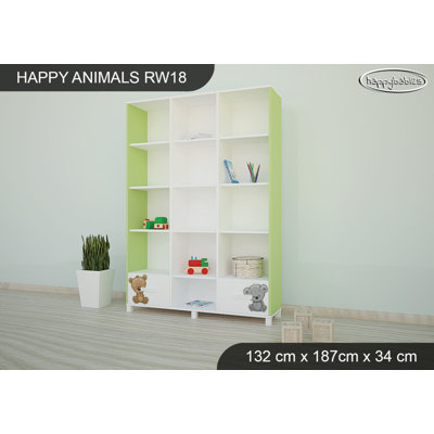 187cm H X 132cm W Kids Bookcase