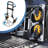 Mount-It! Heavy Duty Hand Truck Dolly, 440 Pound Weight Capacity for Moving with Wheels and Handle