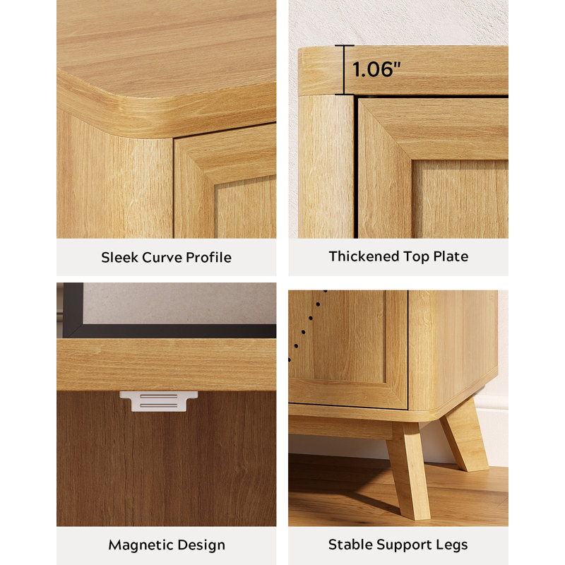 Buffet 2 portes avec rangement