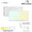 Dimmable Square Troffer Ceiling Light