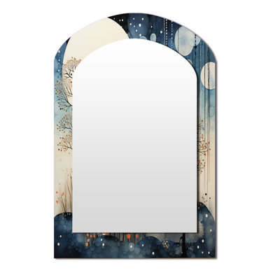 Miroir mural arche Japon Modern