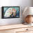 " Nautilus Shell Colors Canvas Print "-101453398