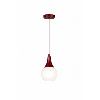 - Light Burgundy Pendant