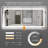 Janisia Glass Rectangle LED Mirror-1525466944