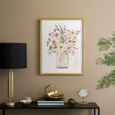 Peaches and Cream II Framed Print - Solid Wood