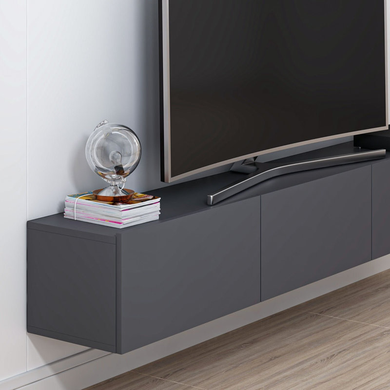 Annitte Unfinished Floating TV Stand for TVs up to 60"